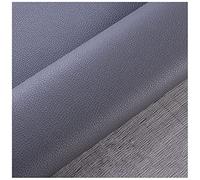 AITAF Faux Leather Fabric Roll Water Resistant Upholstery Fabric Pu Leather Fabric Leatherette Fabric Vinyl Fabric By The Metre For Cars, Sofa Chair Seat Cover, DIY Crafts Covering (Color : Grey)