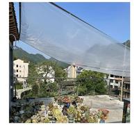 AITAF Outdoor Clear Tarp Curtain Tarpaulin Tear Resistant Cover Waterproof Tarpaulin with Eyelets, Waterproof PVC Tarpaulin Cloth, Balcony Car Terrace Rain Cover Outdoor Greenhouse (Size : 1x1m)
