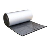 AITAF Self Adhesive Foil Insulation Roll Reflective Aluminium Foam Van Insulation 5mm Thick Camper Van Insulation Floor Roof Sound Walls Proof Foil (Size : 1mx5m)