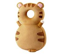 Aitakatta Baby Head Protector Backpack, Adjustable Backpack Toddlers Head Safety Pad Cushion, Baby Head Back Protection Safety Pads for Walking Crawling, for Age 5-24 Months(Tiger,1P)