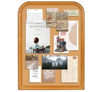 Aitakatta Cork Board for Walls, 32X24 inches Bulletin Board with Frame, Decorative Hanging Pin Board Vision Board Message Board for Office School Home Decor(2R&2S,6080,1p)