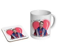 Aitch I Think You're Sexy Ceramic Coffee Mug + Coaster Gift Set …