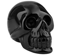 AITELEI 2" Nature Hand Carved Gemstone Skull Statue,Healing Crystal Stone Human Reiki Skull Figurine Statue Sculptures