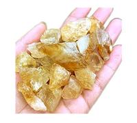 AITELEI Natural 1 lb Brazil Citrine Crystal Stone Rough Raw Original Rock Stones Specimen Healing Collection Mineral Stone for Tumbling, Lapidary Polishing, Wicca Reiki Crystal Healing and Crafts