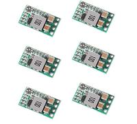 AITIAO 6Pcs Mini Voltage Reducer 5V Regulator Module DC 4.5-24V 12V 24V to 5V 3A Buck Converter Reduced Voltage Regulator Power Supply Transformer Module