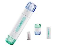 AITIME RGP Hard Contact Lens Case with Plunger, Semi-Scleral Design Lens Insert Tool and Remover, Portable Contact Lens care Storage Container Box, 4.3x1x1 (2021)