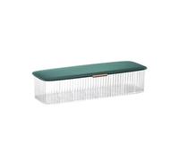 AITIME Storage Organizer for Daily Colored Contact Lenses, Disposable Contact Lens Dispenser,Clear Plastic Box for All Brands Daily Lens (Green)