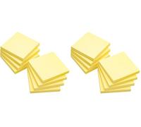 AiTodos® 800pcs Sticky Notes 76x76mm, 100 Sheets/Pad, Yellow Self-Sticky Notes, Easy to Write, Restickable, for School, Home, Office (Pack of 2)