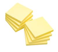 AiTodos® Sticky Notes 800 Sheets, 76x76mm, 8 Pads, 100 Sheets/Pad, Yellow