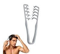 AiTodos@ Texture Comb, Volumizing Wide Tooth Combs for Curls, Most Hair Types, Volume and Care, Volume for the Hair Roots with Bangs, Unisex(Grey)