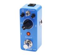 AITONE Guitar Reverb Pedal Mini Digital Metal Effect Pedal with 3 Modes Church Plate Studio 32 bit Audio True Bypass for Electric Guitar (AT-02)
