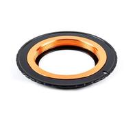 AIToWisely M42-EOS Lens Mount Adapter Ring, M42 42mm Screw Mount Lens to EF/EF-S Mount Camera for Canon EOS 90D 80D 77D 70D 60D 5D Mark IV III 6D II 7D Rebel T6 T7 850D 800D 760D 700D Gold Adjustable