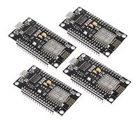 AITRIP 4pcs Electronic Wireless Module for NodeMcu v3 Lua with CH340 Chip WiFi Internet of Things Development Board Compatible with Arduino IDE/MicroPython (4PCS)