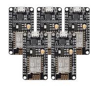 AITRIP 5pcs for NodeMCU ESP8266 CP2102 ESP-12E Internet WiFi Development Board Open Source Serial Wireless Module Works Great for Arduino IDE/Micropython