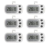 AITRIP 6PACK Digital Fridge & Freezer Thermometer with Large LCD Display, Min/Max Function, °C/°F Conversion