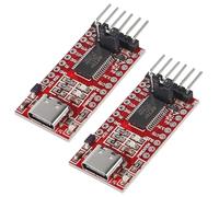 AITRIP FT232RL Type-c USB to TTL Serial Converter Adapter Module 3.3V 5.5V FT232R Port DTR RX TX VCC CTS GND Pin compatible with Arduino and Raspberry P