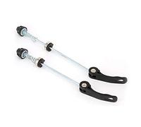 AiTuiTui 1 Pair MTB Quick Release Skewers Bike QR, 145/180 mm Road Mountain Bicycle Wheel Hub Front and Rear Clip Bolt Lever Axle Set, Red