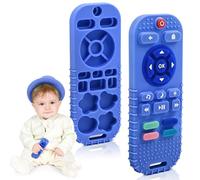 AiTuiTui Baby Teether for Teething Relief Baby Toys 0 3 6 9 12 Months, Sensory Silicone Remote Control Baby Teether Toy for Babies Newborn Infant Boy Girl Autism Toys for Baby Gifts