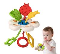 AiTuiTui Toddler Sensory Toys for Babies 0 3 4 6 7 8 9 12 18 Months, Silicone Pull String Travel Essentials Infant Toys, Learning & Explore Nature Gifts for Newborn Baby Shower 1 Year Old Boys Girls
