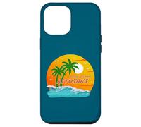 Aitutaki Palm Trees Cook Islands Sun South Pacific Polynesia Case for iPhone 12 Pro Max