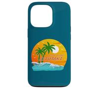 Aitutaki Palm Trees Cook Islands Sun South Pacific Polynesia Case for iPhone 13 Pro