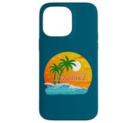 Aitutaki Palm Trees Cook Islands Sun South Pacific Polynesia Case for iPhone 14 Pro Max