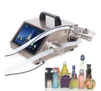 AityBuy 1-30ml /1-100ml Automatic Liquid Bottle Filling Machine, Digital Control Stainless Steel Quantitative Filler with Interchangeable Nozzles,for Essential Oil, Perfume Samples HD1380
