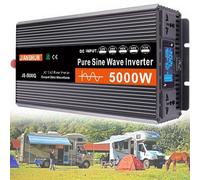 AityBuy 3000W 4000W 5000W 6000W Pure Sine Power Inverter Solar Inverter,Dc 12v To 110v/220v Power Converter,With Digital Lcd Display 5000W-12Vto220V