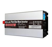 AityBuy 4000W 5000W 6000W 8000W Pure Sine Wave Power Inverter,Power Converter With Display,Solar Power Inverter,For Home,Boat,Car,12v To 110v /220v 8000W-60Vto110V
