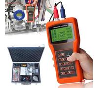 AityBuy Clamp Flow Meter with Sensor,Portable Ultrasonic Flow Meter, Handheld Flowmeter,Digital Liquid Flowmeter Water Flowmeter,For Industry,Metallurgy DN100