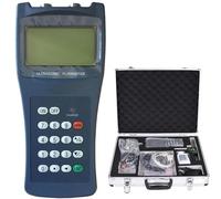 AityBuy Handheld Digital Ultrasonic Flow Meter,Portable Liquid Flowmeter,Digital Water Flowmeter with Clamp-On Transducers for Industrial DN100