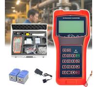 AityBuy Portable Clamp on Flow Meter,Handheld Ultrasonic Flow Meter -Portable Liquid Flow Meter with Lcd Display,Digital Water Flowmeter,Dn15-6000mm DN100