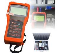 AityBuy Portable Digital Liquid Flow Meter,Ultrasonic Flow Meter,Clamp on Flow Meter,Handheld Ultrasonic Flow Meter for Industrial,With Standard Transducer DN100