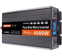 AityBuy Pure Sine Wave Power Inverter,3000w 4000w 5000w 6000w (Peak),Dc 12v/24v/48v/60v Car Converter,Solar Power Inverter 4000W-60Vto220V