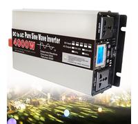 AityBuy Solar Power Inverter - Power Converter With Display - Car Inverter - Pure Sine Wave Power Inverter 4000w/5000w/6000w/8000w 4000W-60Vto110V
