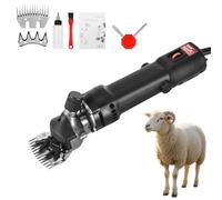 Aiupuyer Sheep Shears, 690 W Electric Heavy Duty Animal Clippers for Sheep, Goats, Alpacas 6 Speed Adjustable Shearing Machine with 2 Sharp Blades Farm Livestock Grooming Tool