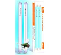 AIUTEY 2 Pack T8F10W BL Replacement Bulbs T8 10 Watts Fluorescent Tube for 20W Device 13 Inch 365-nm Black Light