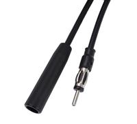 AIV Antenna Extension Cable DIN Plug to DIN Socket 150 Ohm Universal Black