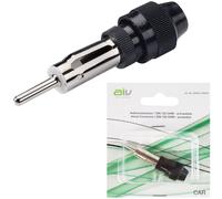 AIV Antenna Plug DIN 150 Ohm Screwable Connection Mounting Car Radio