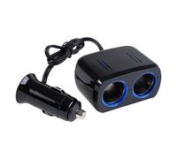 Aiv Cigarette Lighter Distributor 2-Way 10A Socket Adapter Double Socket