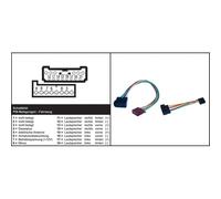 Aiv Iso Car Radio Adapter Cable for Ford Seat VW Sharan etc