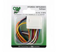 AIV Radio Adapter ISO For Hyundai Mitsubishi Galloper Car HiFi Cable Audio