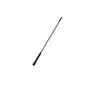 AIV Replacement Antenna Rod Car Radio M5 Thread 40 CM Fibreglass Black