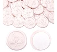 Aiviman Swan Wax Seal Stickers,30Pcs Self Adhesive Envelope Seal Stickers,Great for Invitations,Envelopes,Greeting Cards,Gift Wrappings,Valentine's Day