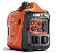 AIVOLT 1200W Petrol Inverter Generator, Silent Portable for Camping, Home | 60cc 4-stroke OHV Engine, Pure Sine Wave, Ultra-Quiet, Lightweight, 2.5L Fuel Tank for Caravans, Motorhomes, Campsites