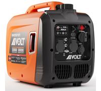 AIVOLT 3300W Petrol Inverter Generator, Silent Portable for Camping, Home | 149cc 4-stroke OHV Engine, Pure Sine Wave, Ultra-Quiet, 4.2L Fuel Tank for Caravans, Motorhomes, Home Backup, Jobsites