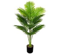 AIVORIUY Artificial Palm Tree Faux Silk Plant in Pot for Home Office Living Room Bedroom Stairs Foyer Modern Decor Indoor Outdoor Lifelike Fake Potted Housewarming Gifts (80cm Green Palm)
