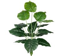 AIVORIUY Artificial Plants 29" Tall Fake Tropical Tree Leaves with Stems, Faux Palm Tree Imitation Frond Leaf Plastic Plants Greenery Floral Jungle Party Home Garden Decoration (Green)