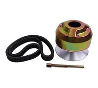 AIVWUMOT Primary Drive Clutch AM138487 With Belt M125383 With Puller Compatible with John Deere UTV HPS 4x2 4x4 6X4 Gas Gator Utility Vehicles