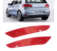 AIVYNA 1 Pair Rear Bumper Reflector Light Warning Lamps for Volkswagen Golf 6 MK6 2009-2013 5KD945105A 5KD945106A